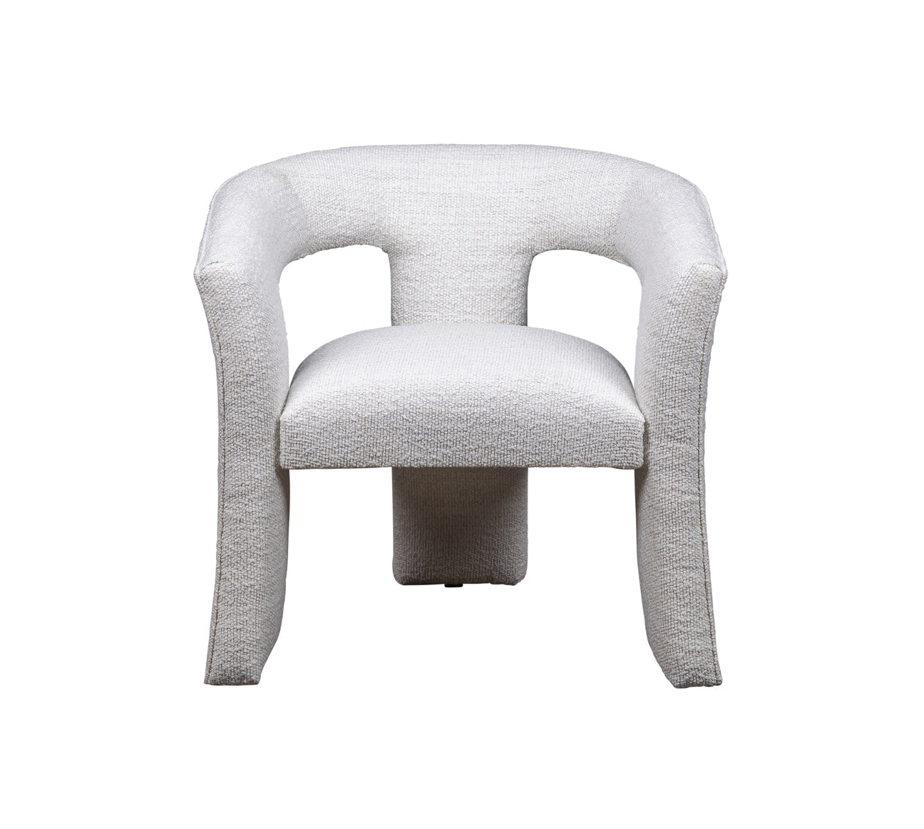 Gramercy Chair in Del Ray Pearl performance fabric