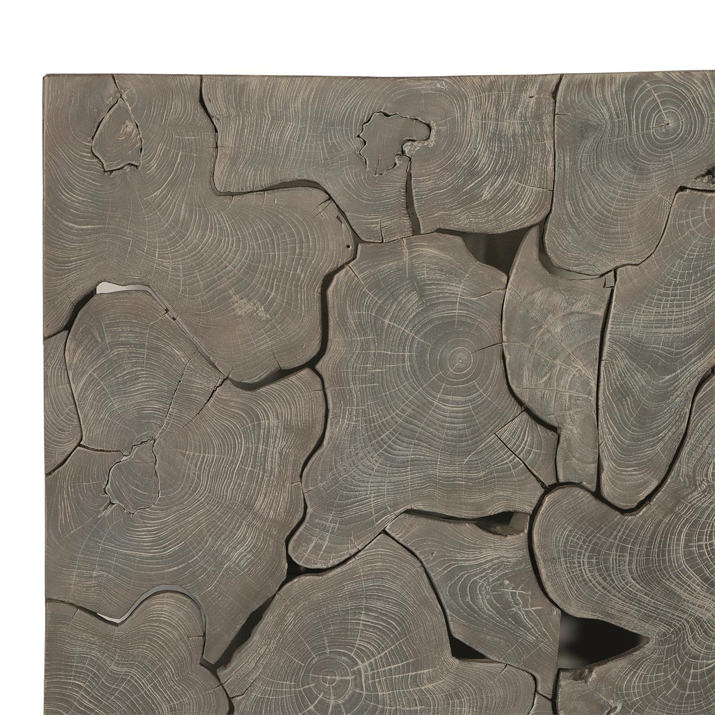 Natural Teak Panel Bed