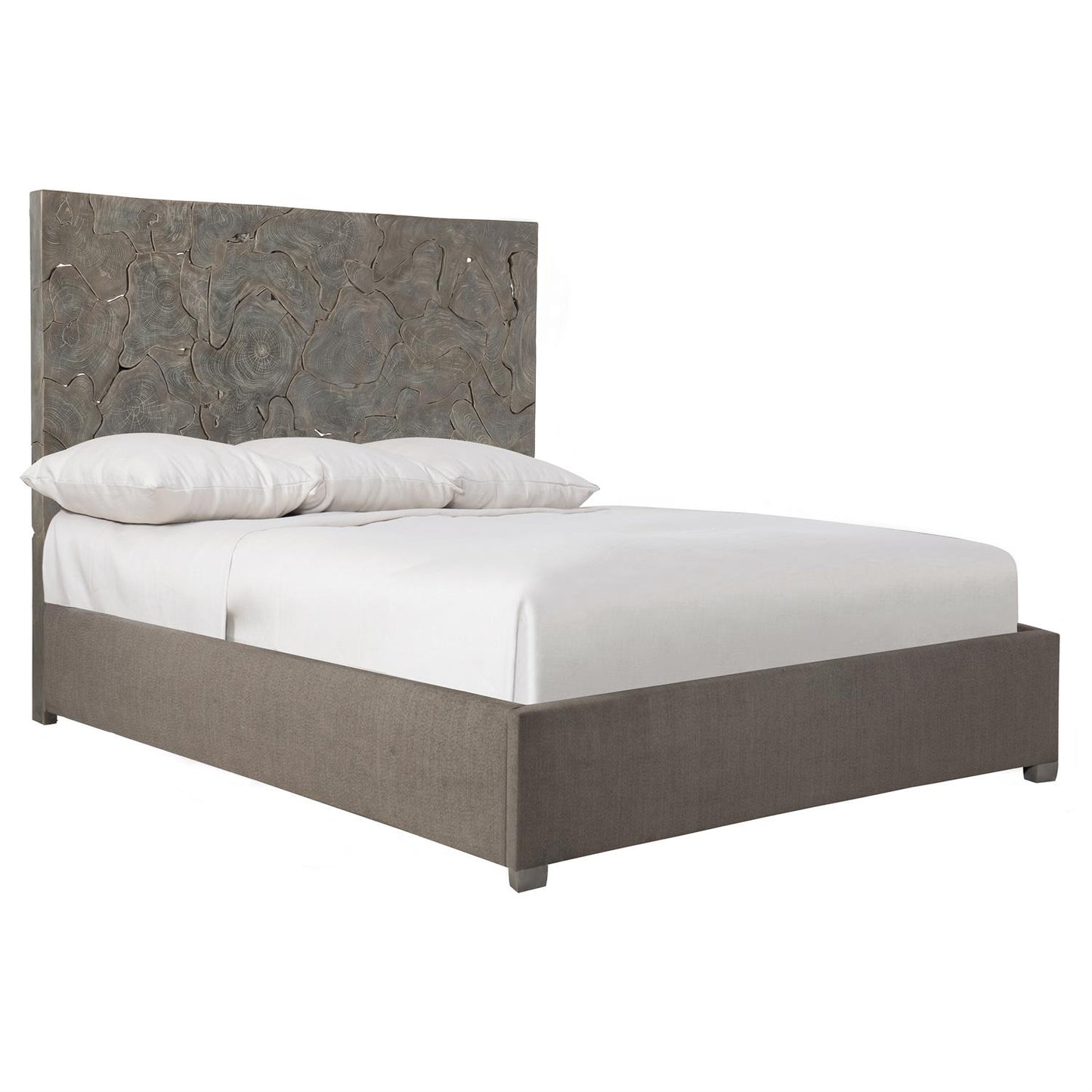 Natural Teak Panel Bed