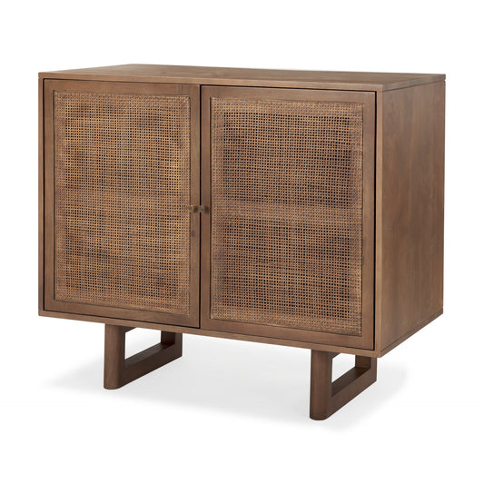 Grier Cane Accent Cabinet