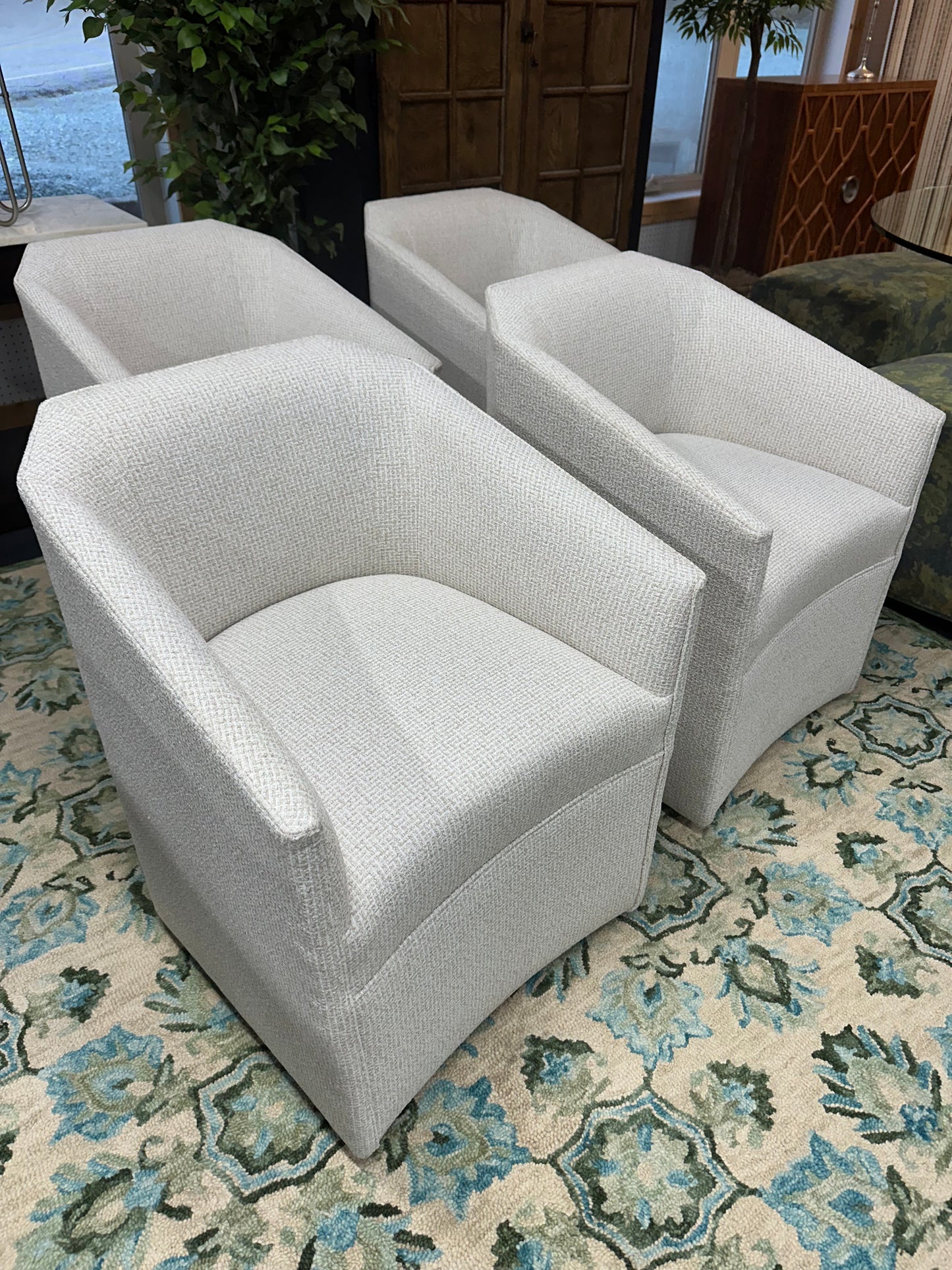 Edina Chair on Casters by Designmaster