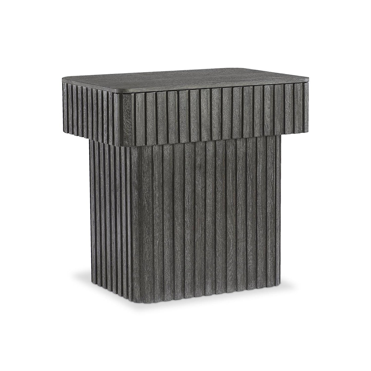 Nightstand w/ Linear Reeding