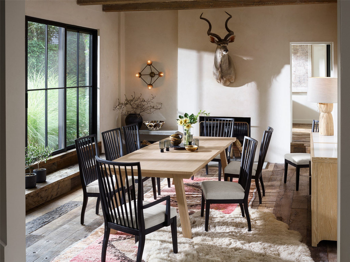 Modern Farmhouse Miller Dining Table by Universal Furniture