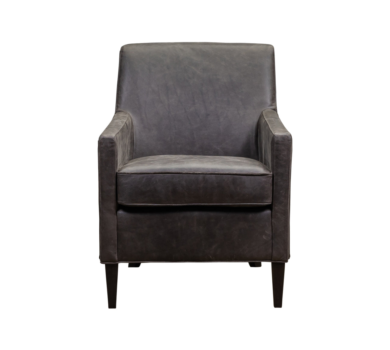 Puzzle Chair in Saddlebag Lead