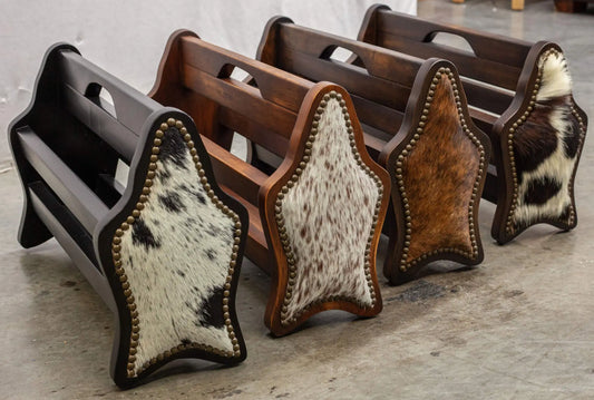 Magazine Racks by Old Hickory Tannery