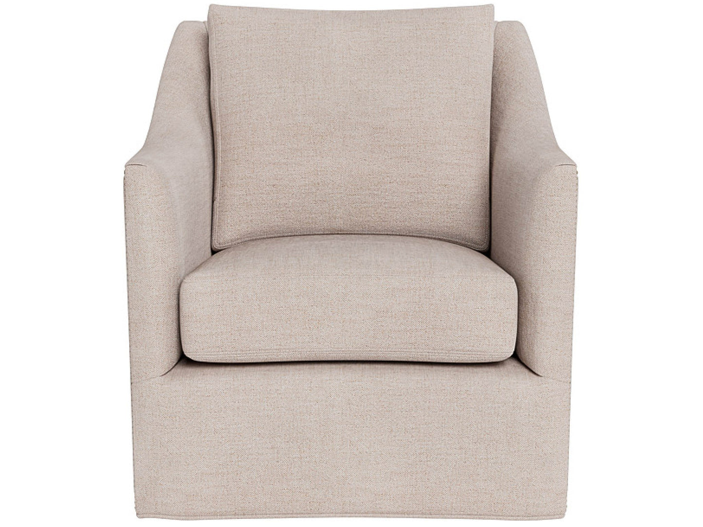 Walter Swivel Chair in special order fabric