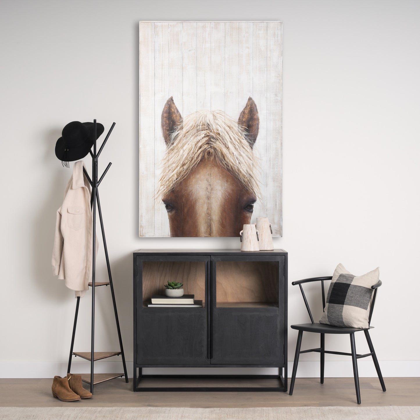 Horse Fringe Painting
