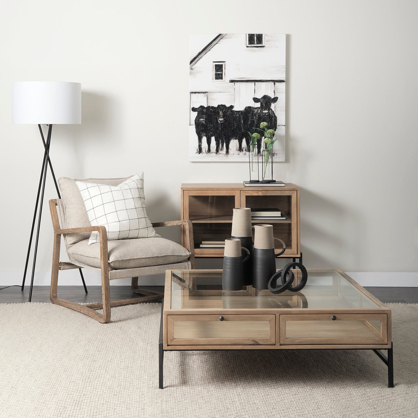 Arelius Accent Cabinet