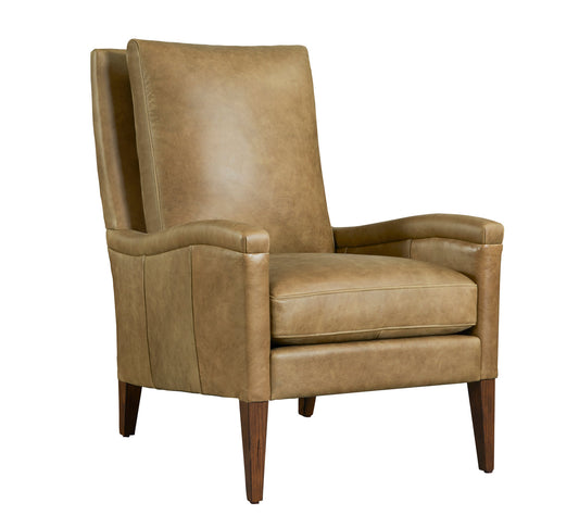 Nicole Chair in Venerando Basil Leather