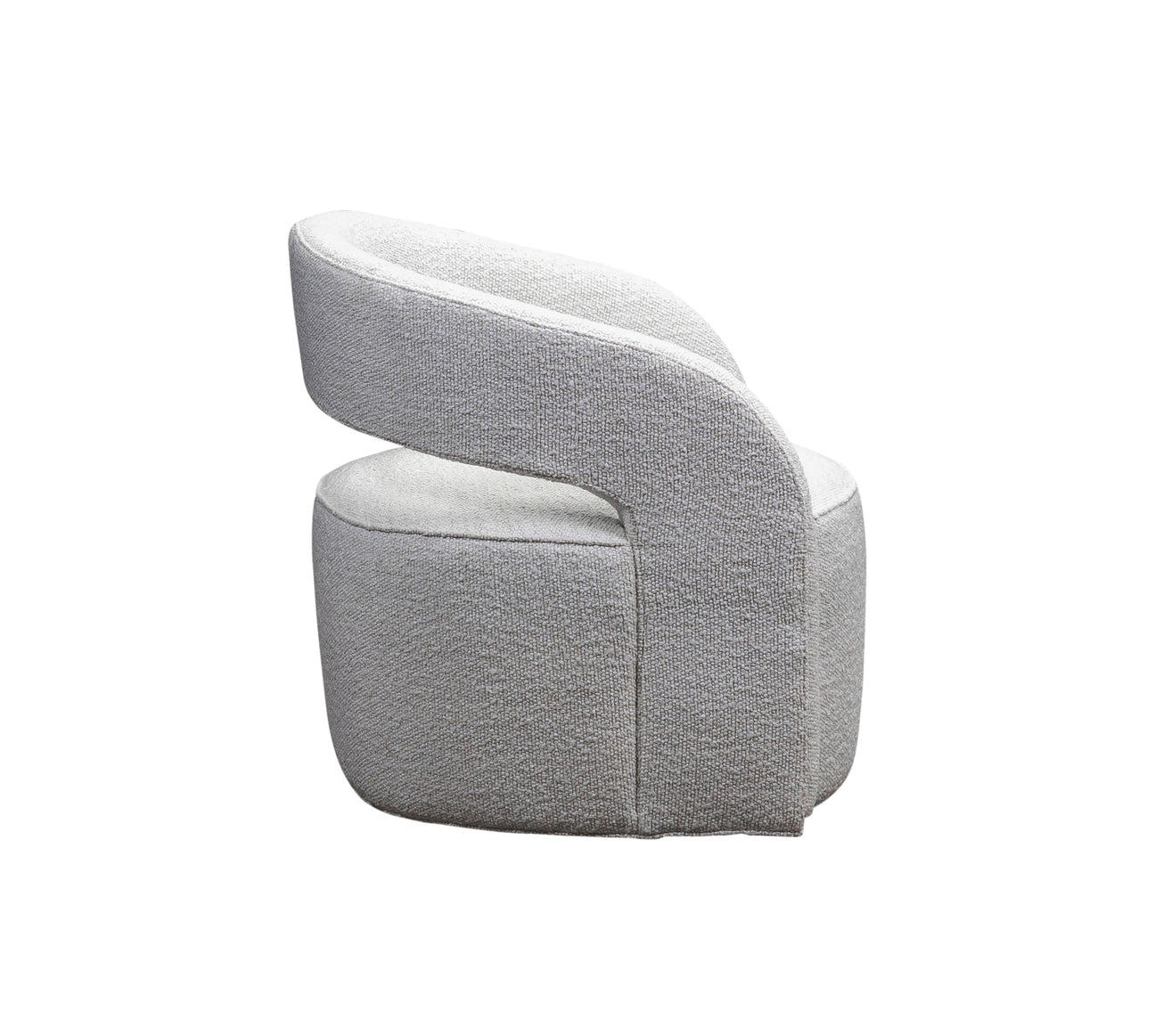 Carmel Swivel Chair in Del Ray