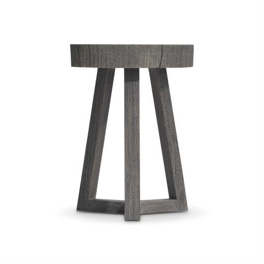 Sliced Teak Accent Table
