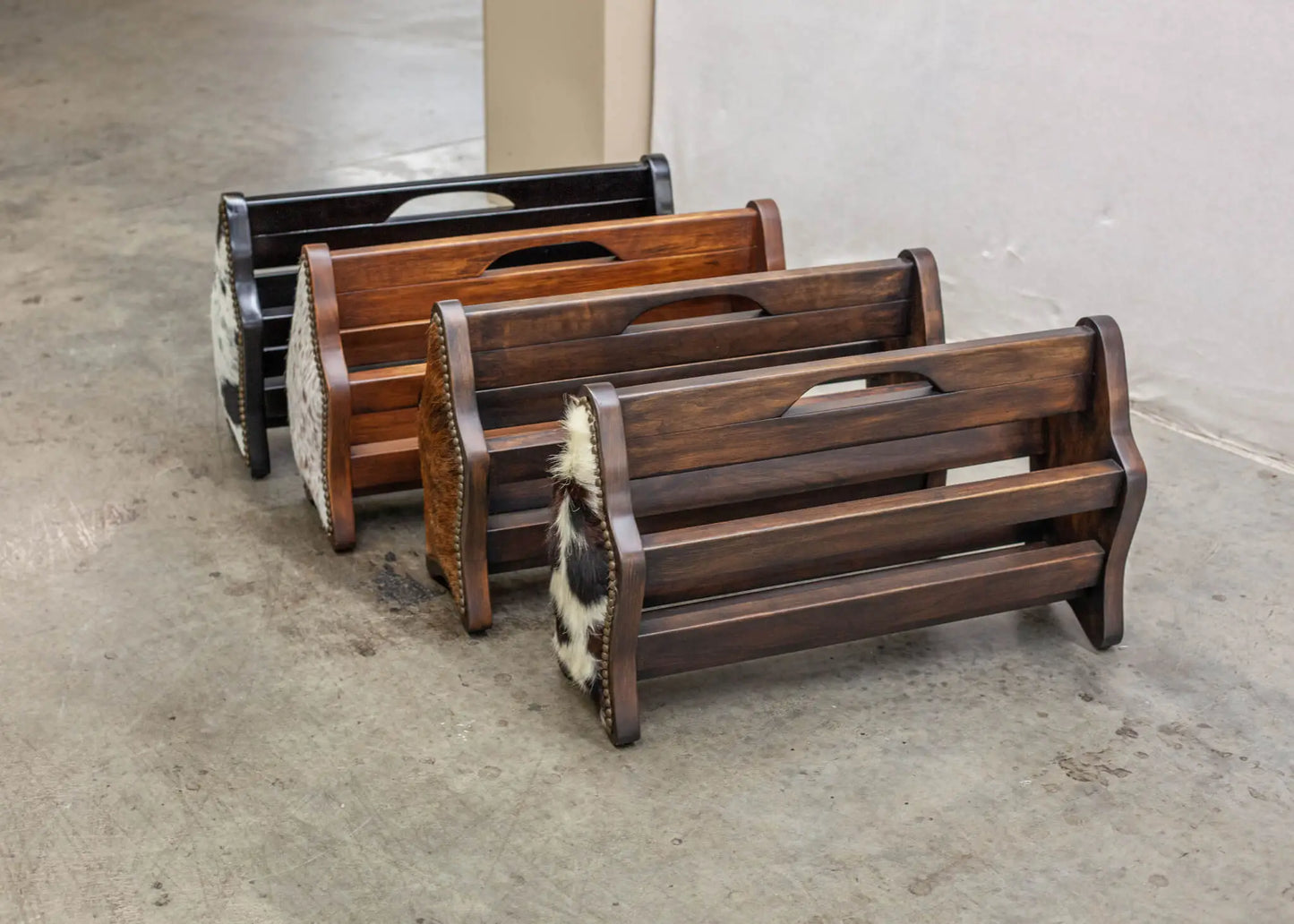 Magazine Racks by Old Hickory Tannery