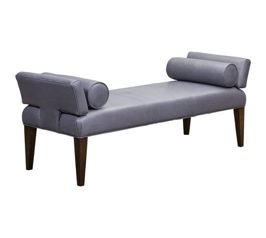 Pimlico Bench in Anderson Pebble leather