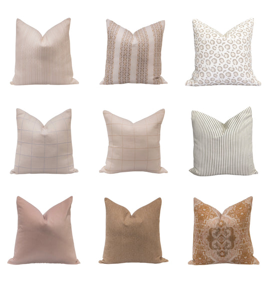 Throw Pillows - 90/10 feather down blend