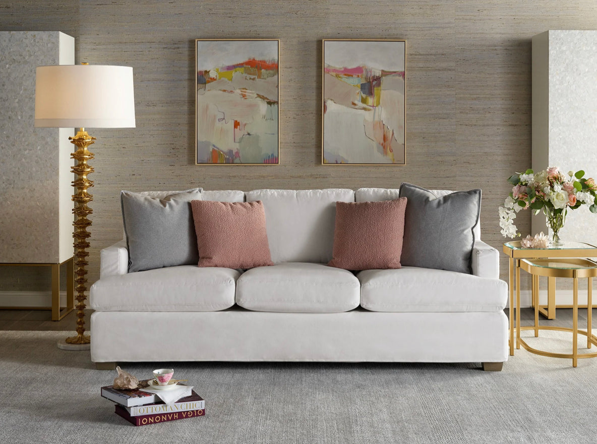 Miranda Kerr Home Malibu Slipcover Sofa by Universal Furniture