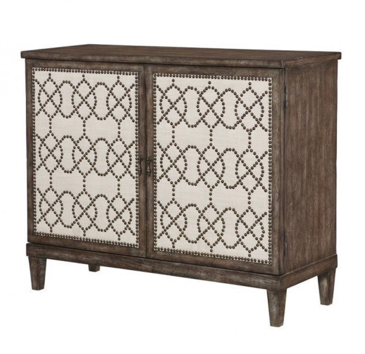 Hidden Treasures Nailhead Cabinet by Hammary