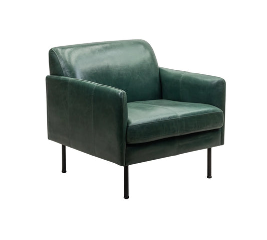 Samba Chair in Yukon Clover top grain leather