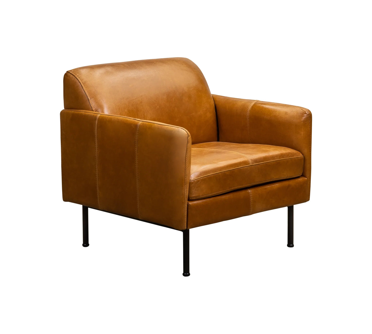 Samba Chair in Yukon Saddle top grain leather